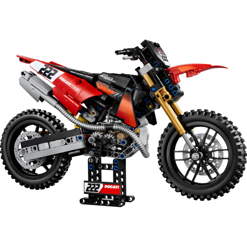 LEGO® Technic 42238 Ducati Desmo450 MX Factory Motorrad